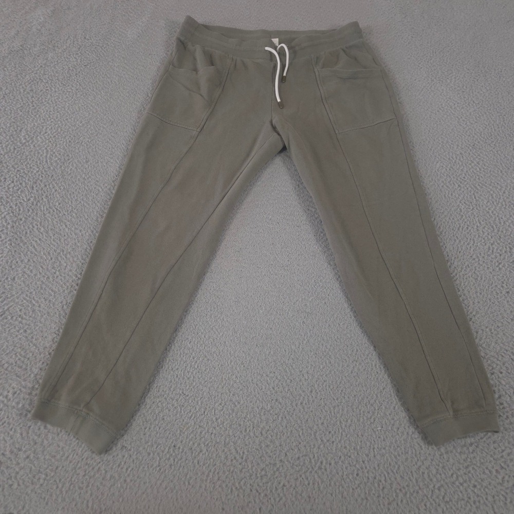 Old Navy Pants Womens Medium Olive Green French Terry Utility Street Joggers